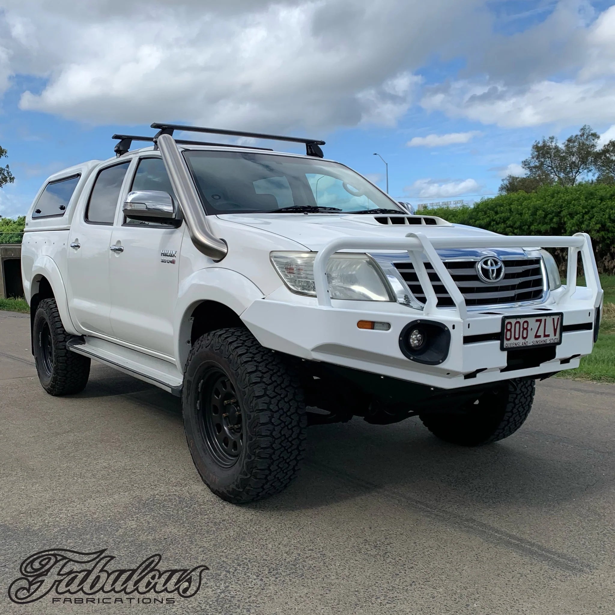 Toyota Hilux N70 Short Entry Stainless Snorkel