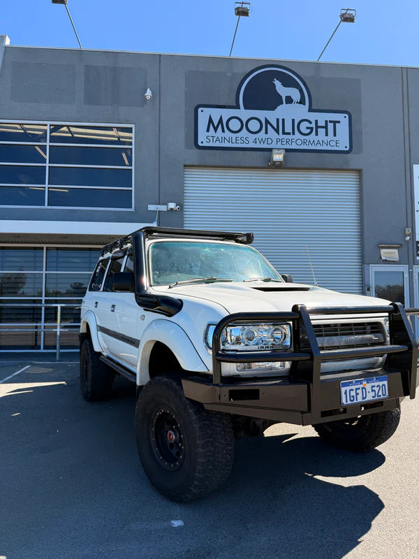 Moonlight - Toyota Landcruiser 80 Series 5" Rear Facing Stainless Steel Snorkel - Safari Replacement