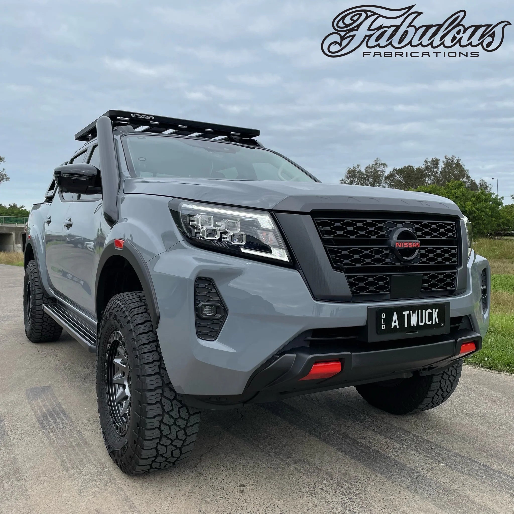 Np300 Rig Nissan Navara NP300/D23 Short Entry Stainless Snorkel and Alloy Airbox ...