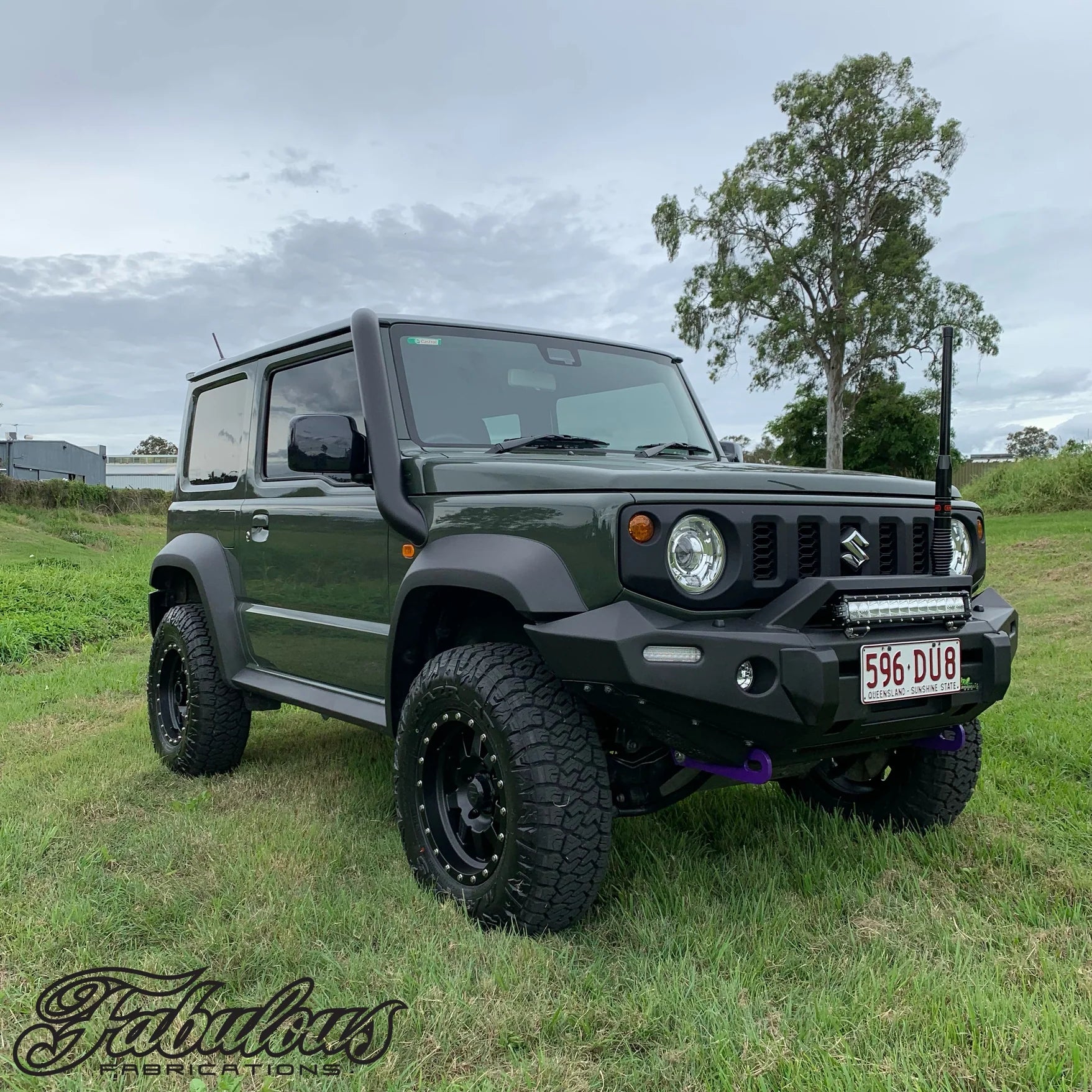 SUZUKI JIMNY SHORT ENTRY STAINLESS SNORKEL