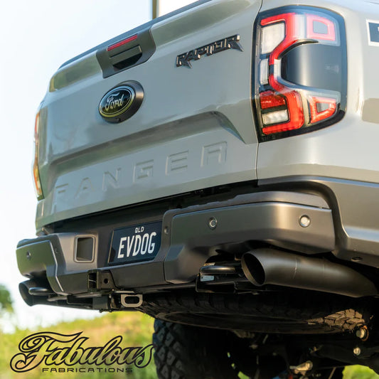 FORD RANGER RAPTOR TWIN EXHAUST AND STANDARD INLET AIRBOX COMBO