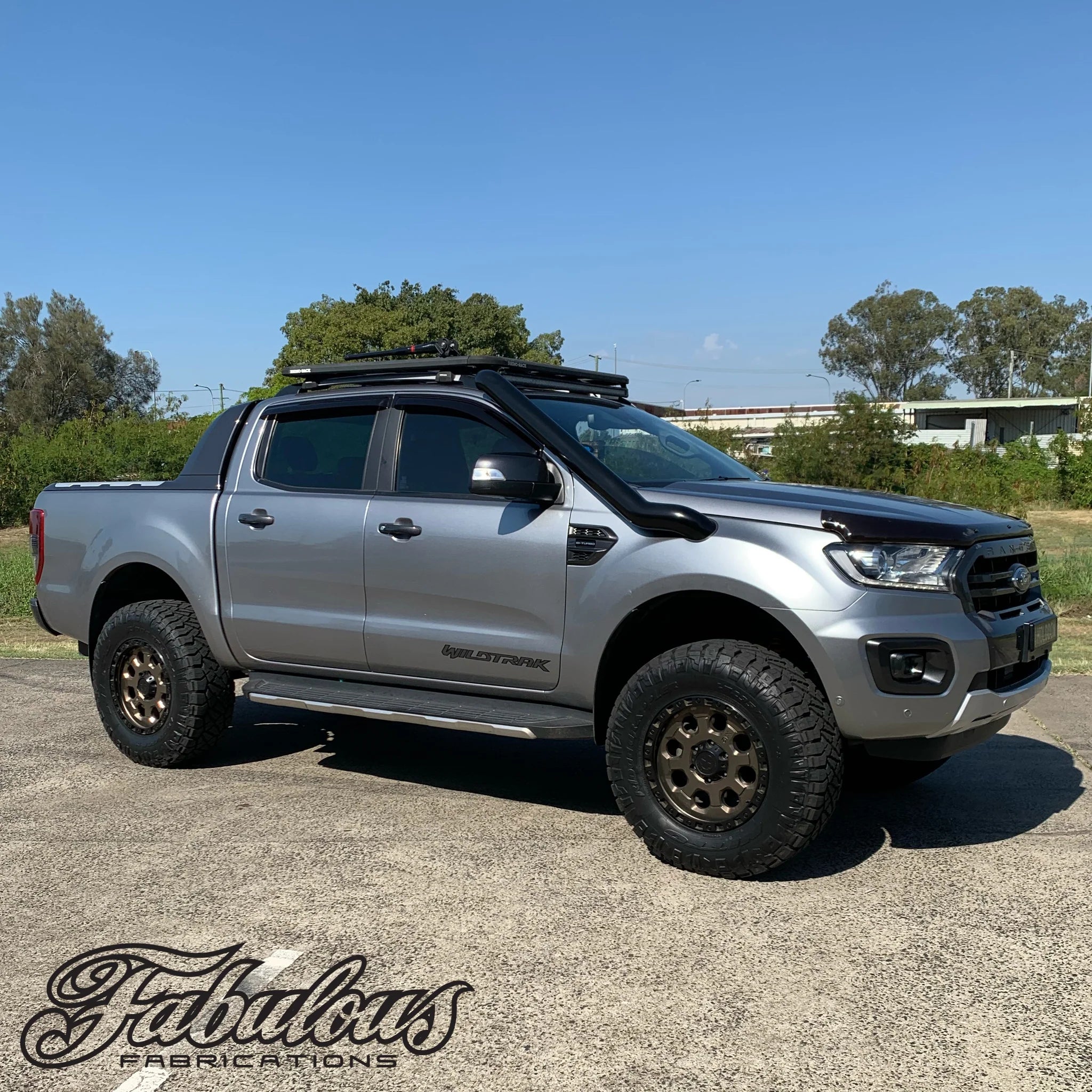Ford Ranger PX MK3 2.0L Bi Turbo Stainless Snorkel And Alloy Airbox Kit