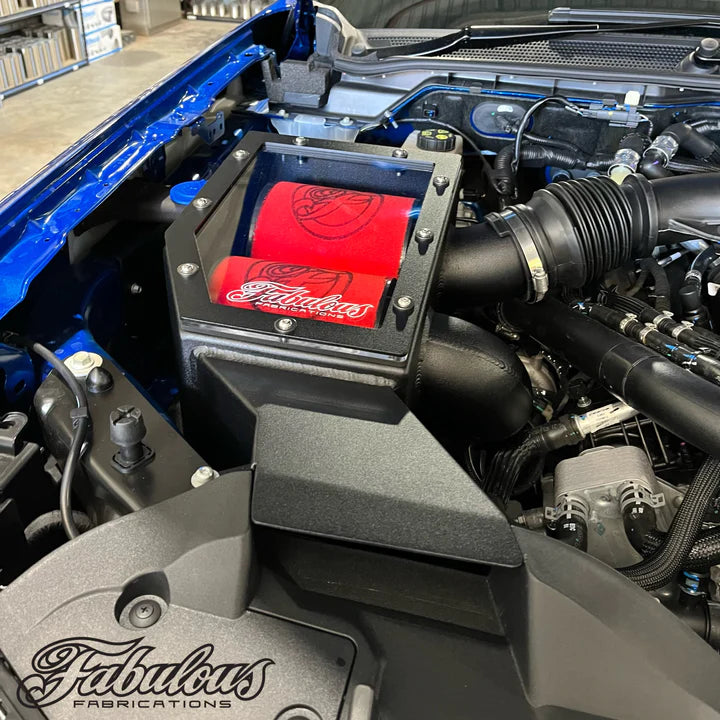 Ford Ranger Raptor Roush Intake FORD RANGER RAPTOR NEXT GEN TWIN INTAKE ALLOY AIRBOX STANDARD INLET LO ...
