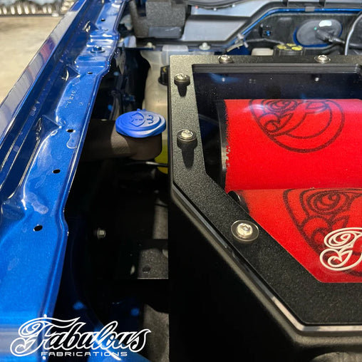 FORD RANGER RAPTOR NEXT GEN TWIN INTAKE ALLOY AIRBOX STANDARD INLET LOCATION
