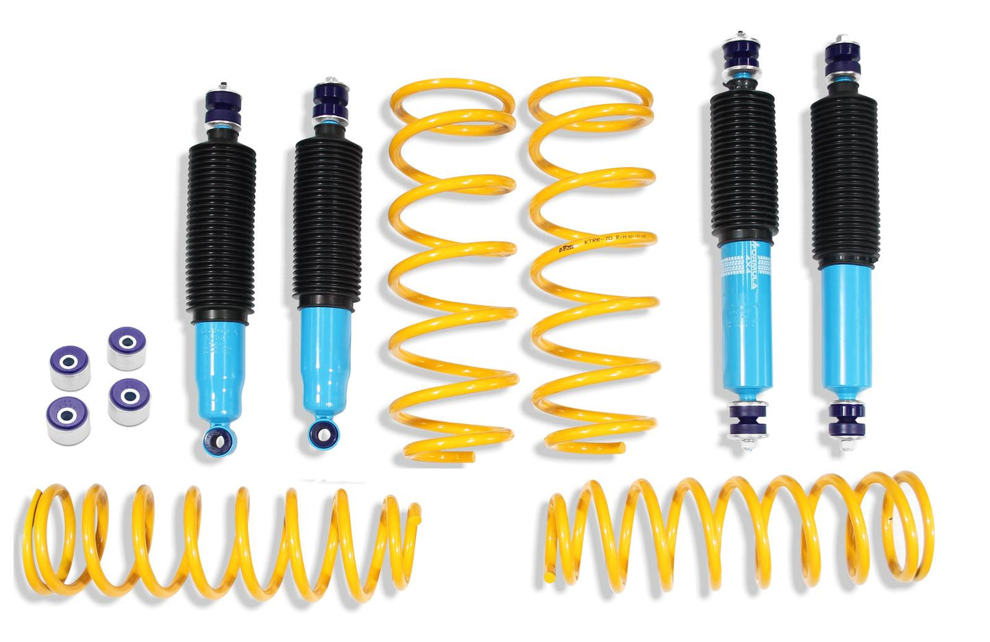 2 Inch 50mm Formula 4x4 Big Bore Lift Kit to suit Land Cruiser 80 Series from 08/1991-1997 & 105 Series 1998-2007