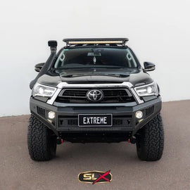 Extreme Series Bullbar X-1 Toyota Hilux 2021 GUN126R on Hammertone Black POWDERCOAT