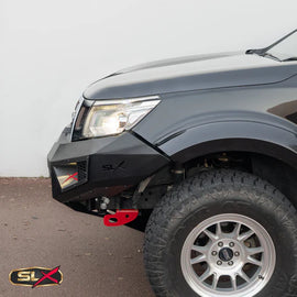 SUITS NISSAN NAVARA NP300 BLACK POWDER COAT- EXTREME SERIES BULLBAR- GEN X