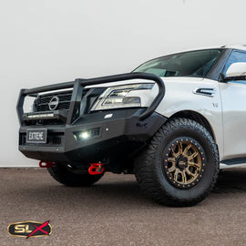 Extreme Series Bullbar X-1 Nissan Y62 Patrol S5 GEN-X Triple Loop Bullbar