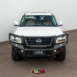 Extreme Series Bullbar X-1 Nissan Y62 Patrol S5 GEN-X Triple Loop Bullbar