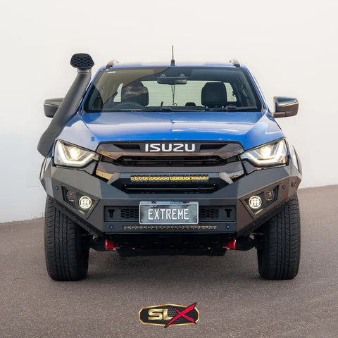Suits Isuzu Dmax 2020 -03/2024 BLACK POWDER COAT- EXTREME SERIES BULLBAR