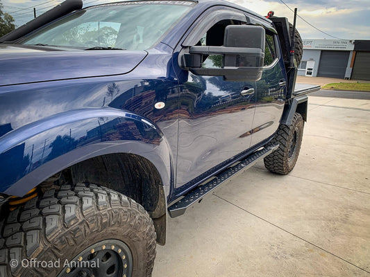 Offroad Animal Rock Sliders, Nissan Navara NP300 Dual cab 2015-2023