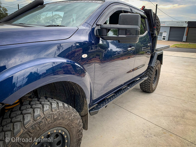 Offroad Animal Rock Sliders, Nissan Navara NP300 Dual cab 2015-2023