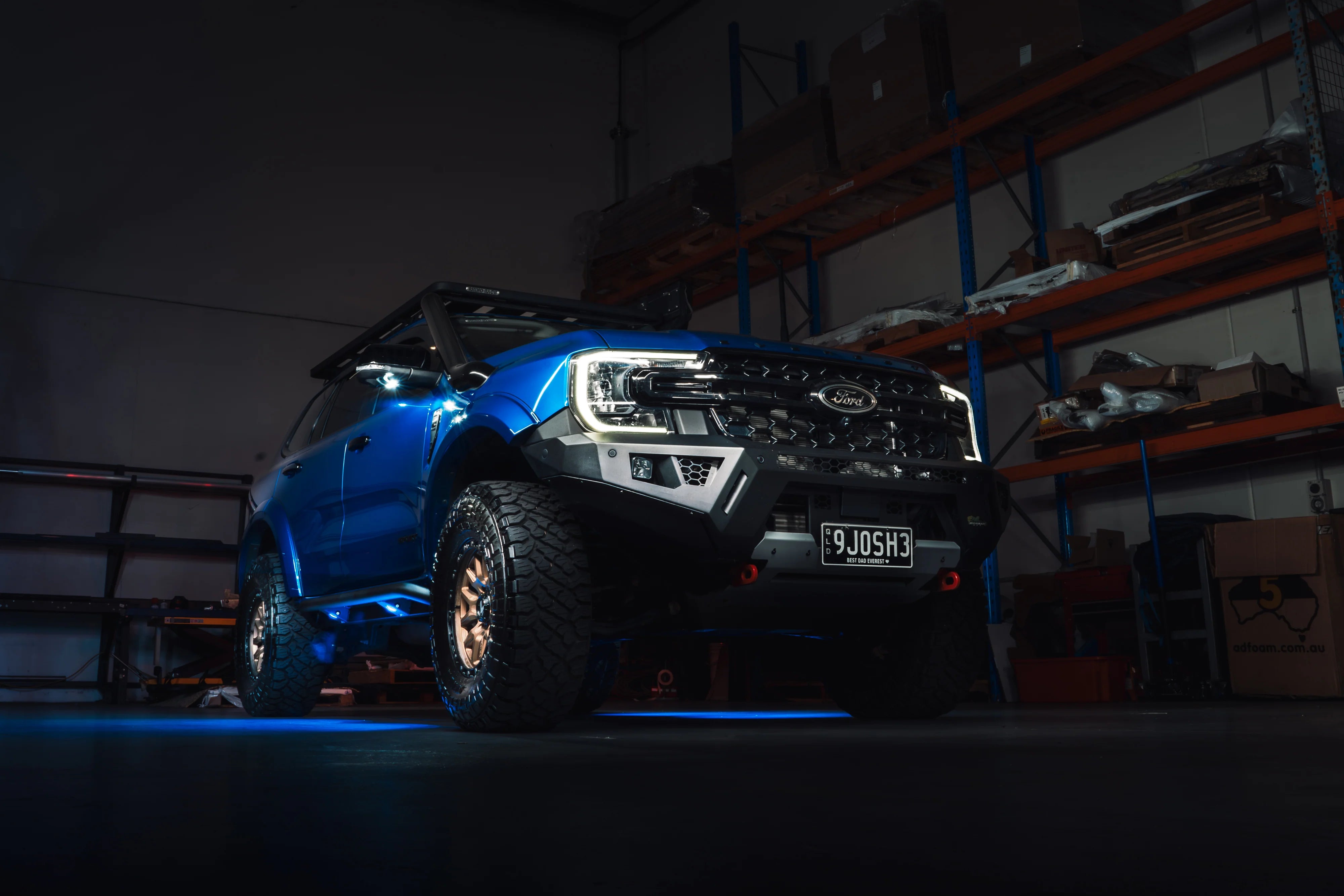 BEIHOUSE Ford Next-Gen Everest Rock Sliders