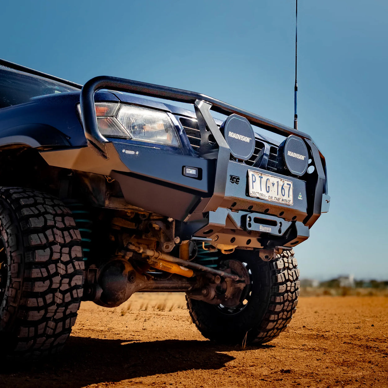 Toyota Landcruiser GU Patrol Front Bar - The Cruiser Company