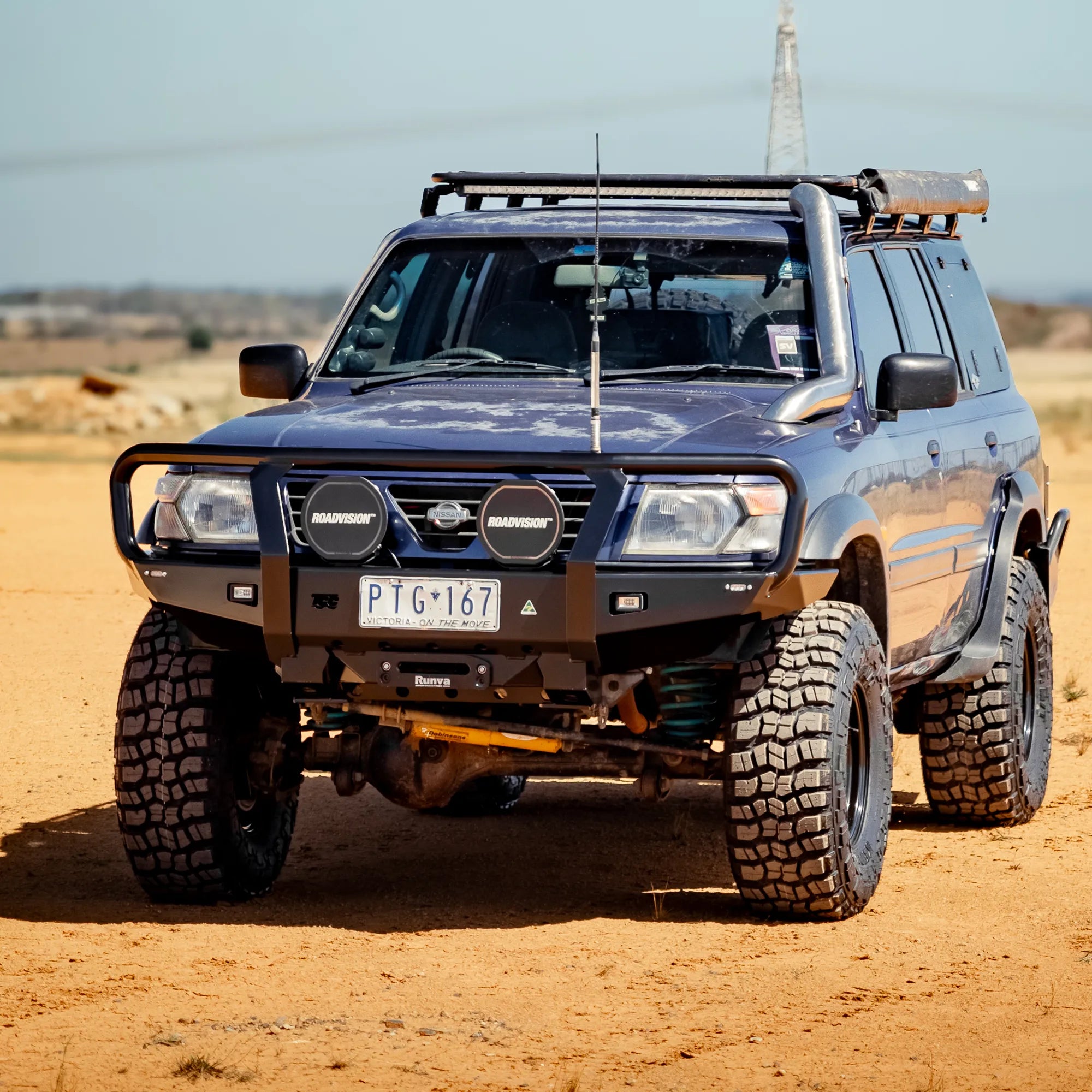 Gu Series NISSAN PATROL GU - BULLBARS – precision-offroad-4x4