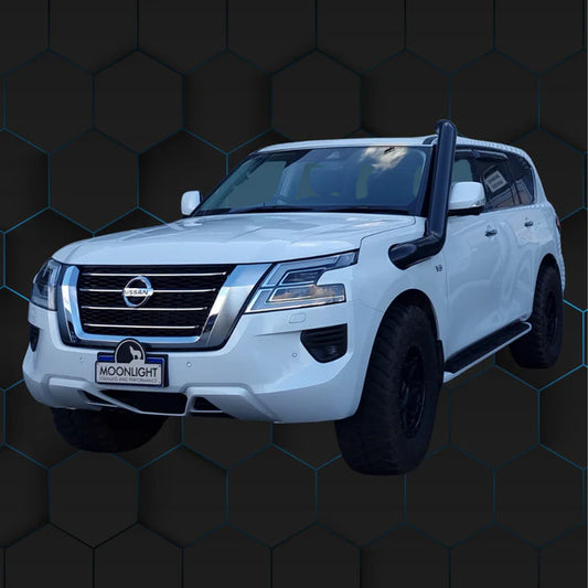 Moonlight Nissan Y62 Patrol 2010-2023 5" Stainless Steel Snorkel Kit