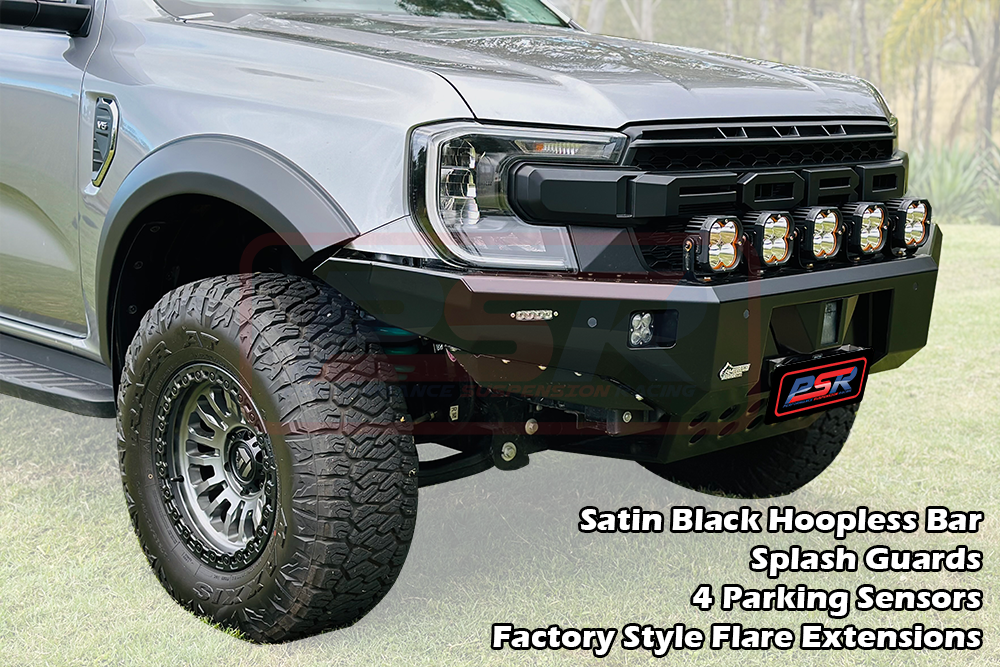 PSR Ford Ranger Next Gen Ambush Hoopless Bullbar