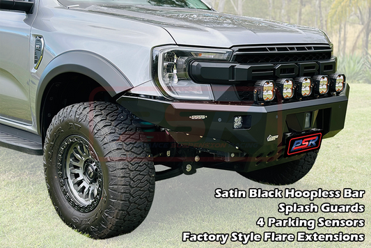 PSR Ford Ranger Next Gen Ambush Hoopless Bullbar