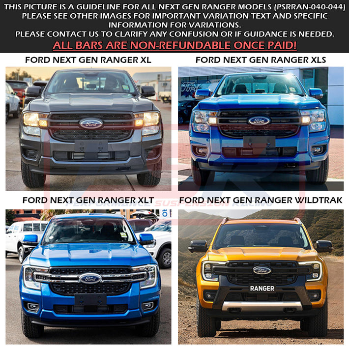 Ford Ranger Next-Gen (2022-ON) PSR Ambush Single Hoop