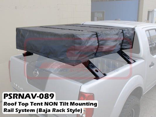 PSR Roof Top Tent NON Tilt Mounting Rail System (Baja Rack Style)