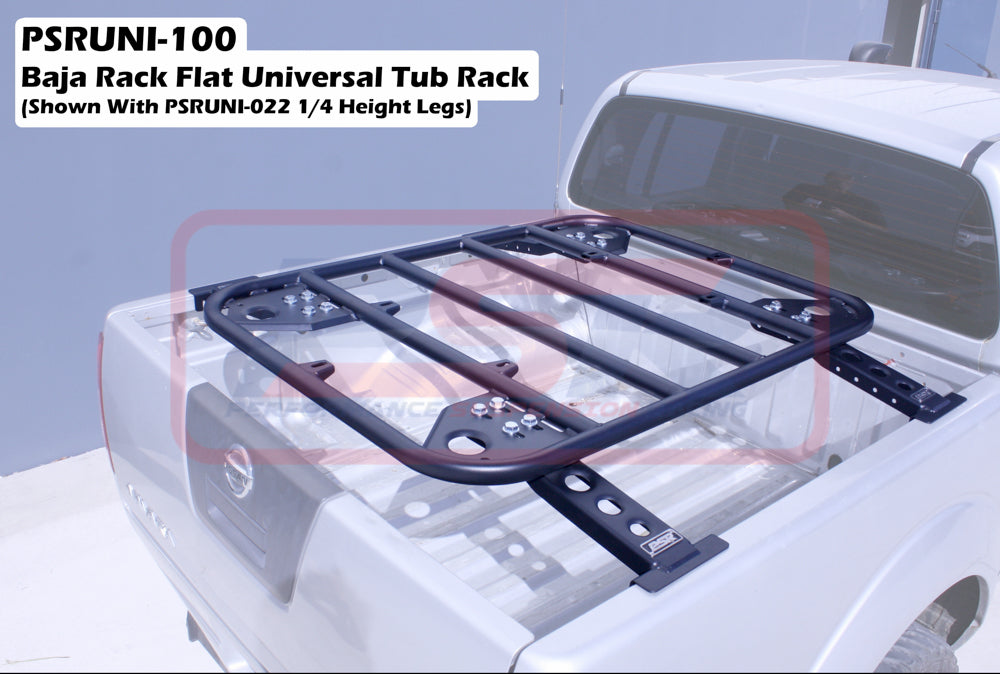 PSR Baja Rack Flat Universal Tub Rack – precision-offroad-4x4