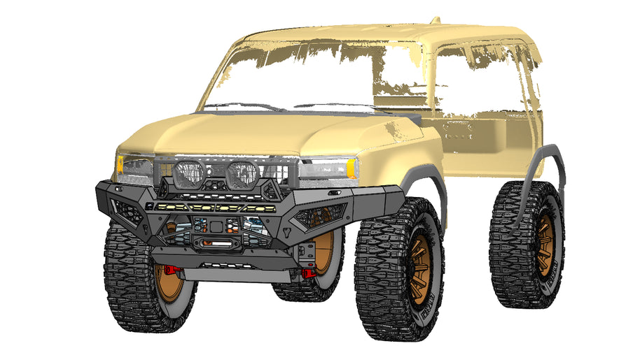 Predator Bull bar to suit, Toyota Prado 250 Series 2025 to current