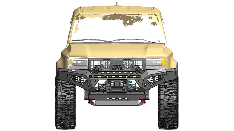 Predator Bull bar to suit, Toyota Prado 250 Series 2025 to current