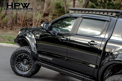 Offroad Animal Rock Sliders, Ford Ranger + Mazda BT50, Dual cab PX 2011-2022