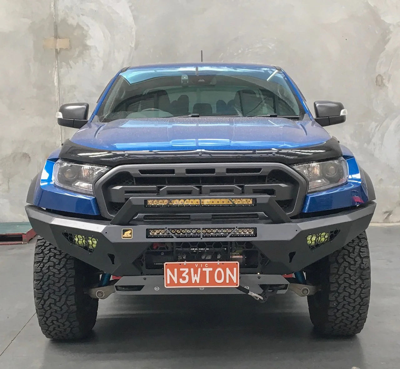 Predator Bull bar, Ford Ranger Raptor, 2018 to 2022 – precision-offroad-4x4