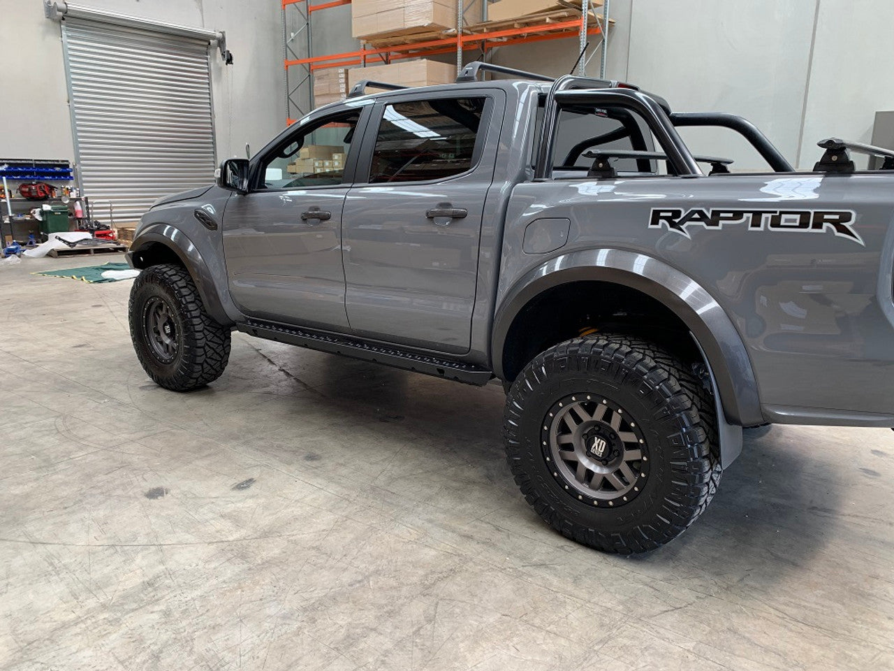 Offroad Animal Rock Sliders, Ford Raptor Ranger 2018- 2022
