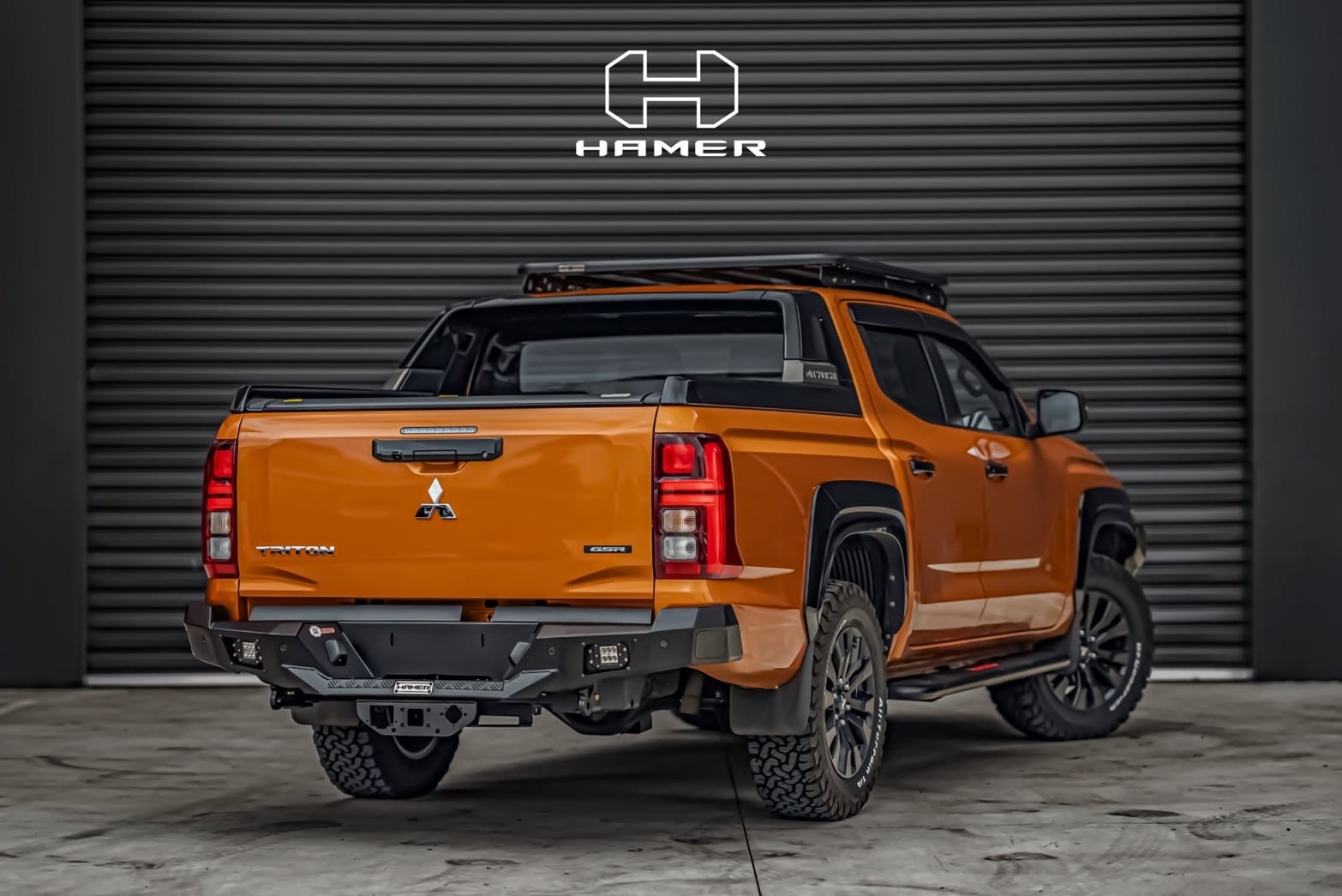 Hamer Nova series rear bar Mitsubishi Triton MV (2024 – Present)