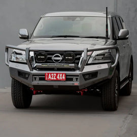 Extreme Series Bullbar X-1 Nissan Y62 Patrol S5 GEN-X Triple Loop Bullbar