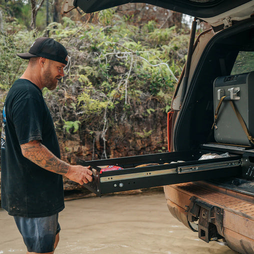PIRATE CAMP CO - LOW PROFILE DRAWER SYSTEM - TOYOTA PRADO 250 SERIES