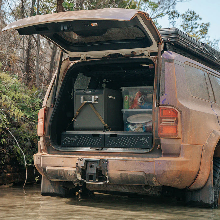 PIRATE CAMP CO - LOW PROFILE DRAWER SYSTEM - TOYOTA PRADO 250 SERIES