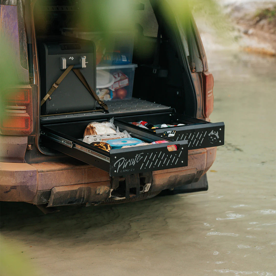 PIRATE CAMP CO - LOW PROFILE DRAWER SYSTEM - TOYOTA PRADO 250 SERIES
