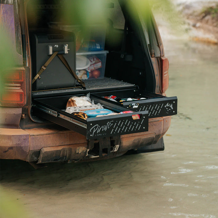 PIRATE CAMP CO - LOW PROFILE DRAWER SYSTEM - TOYOTA PRADO 250 SERIES