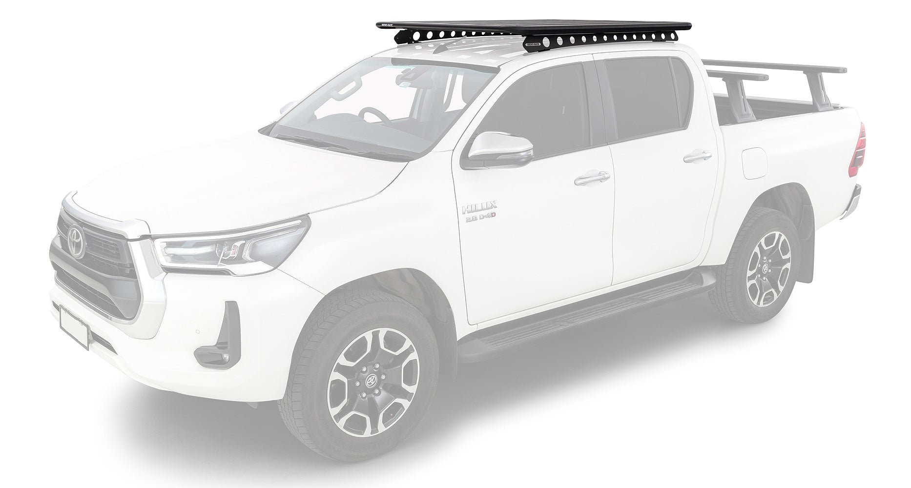 Rhino Pioneer 6 Platform (1500mm x 1240mm) with Backbone - Toyota Hilux N80