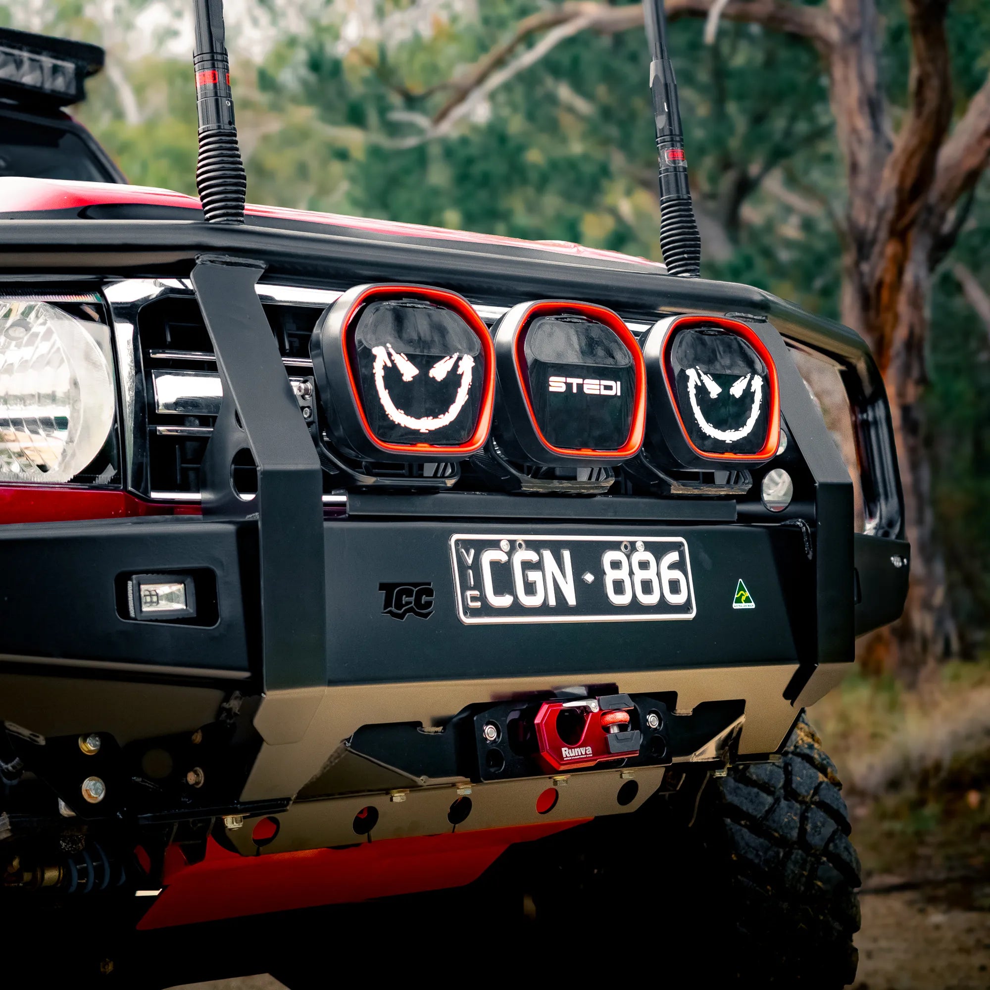 Toyota Landcruiser 70 Series Bull Bar – Pre-Facelift (2007-2024) Front Bar - The Cruiser Company