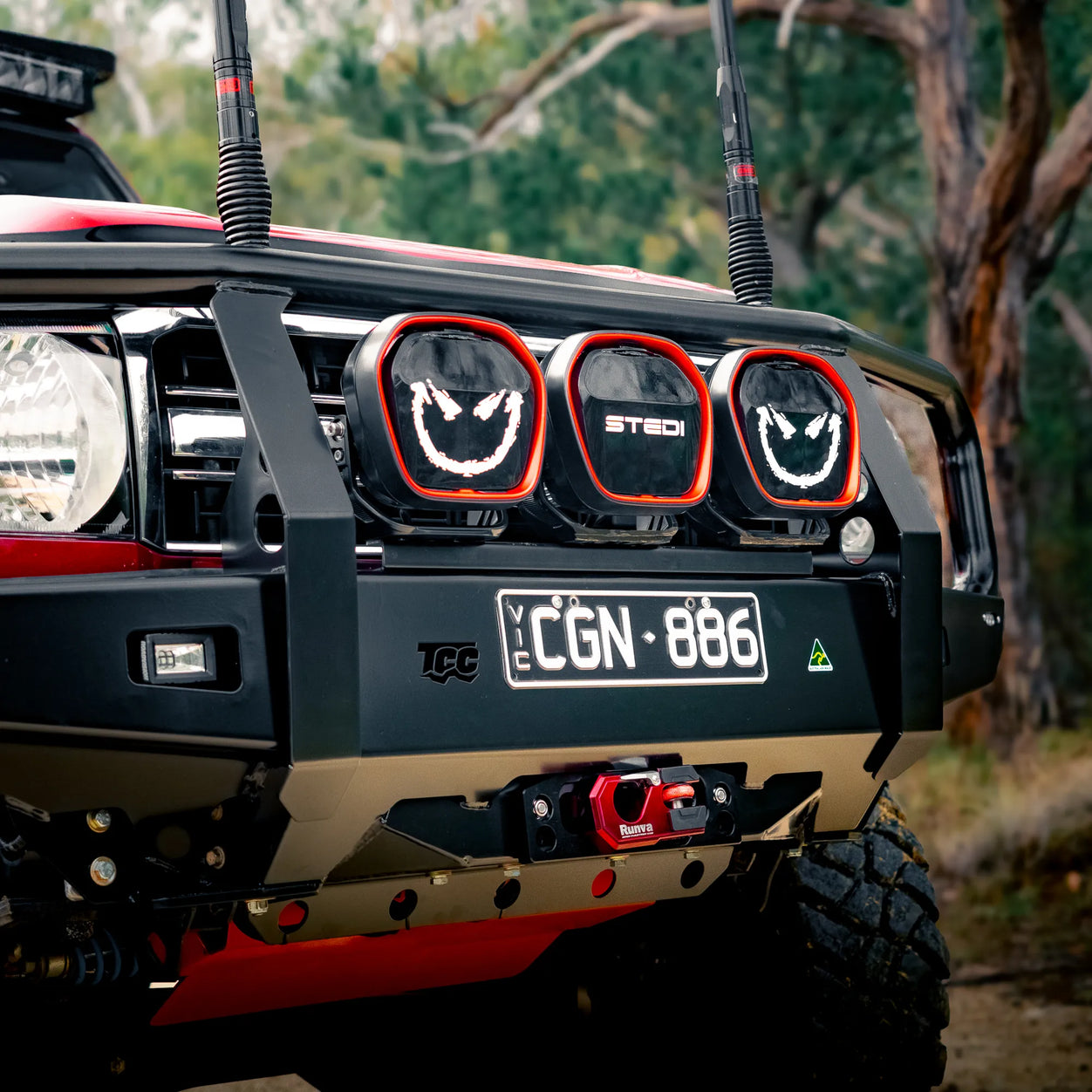 Toyota Landcruiser 70 Series Bull Bar – Pre-Facelift (2007-2024) Front Bar - The Cruiser Company