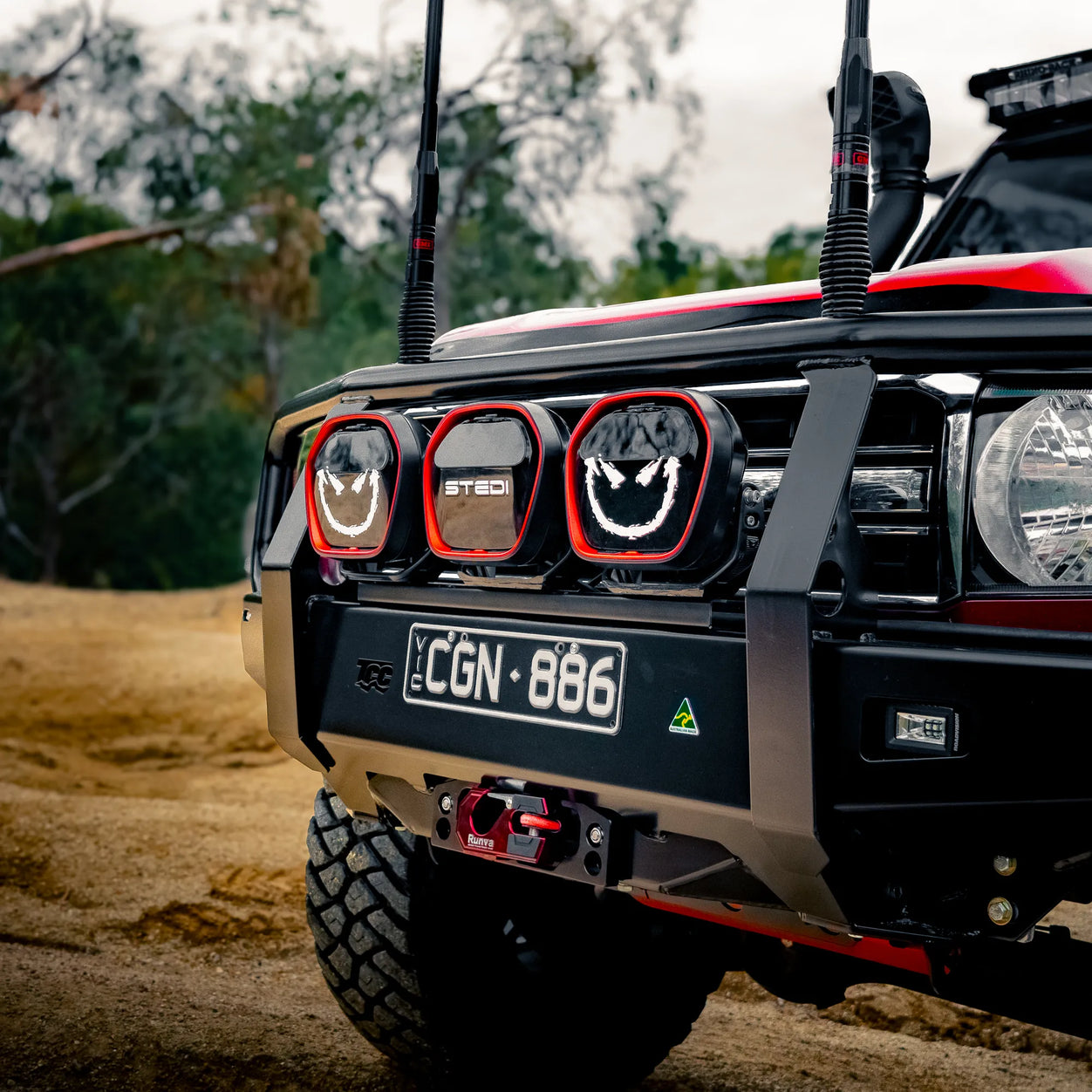 Toyota Landcruiser 70 Series Bull Bar – Pre-Facelift (2007-2024) Front Bar - The Cruiser Company