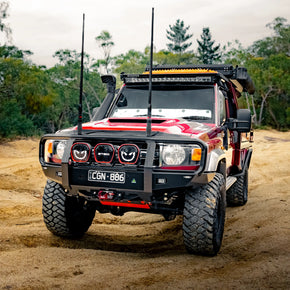 Toyota Landcruiser 70 Series Bull Bar – Pre-Facelift (2007-2024) Front Bar - The Cruiser Company