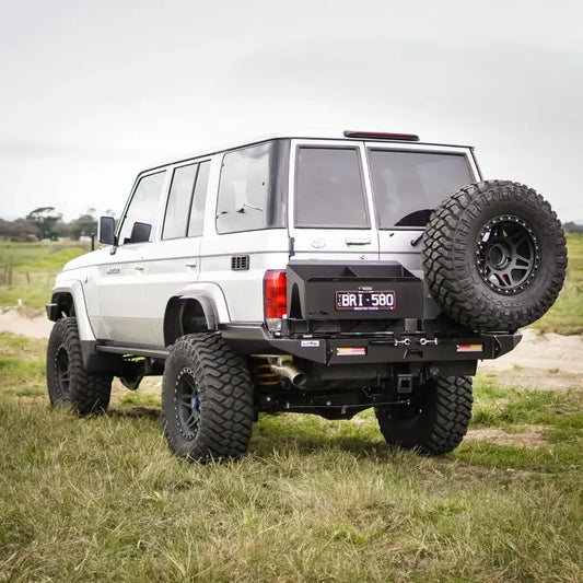 Lc79 Rear Toyota LC 70 Series Rear Bar – precision-offroad-4x4