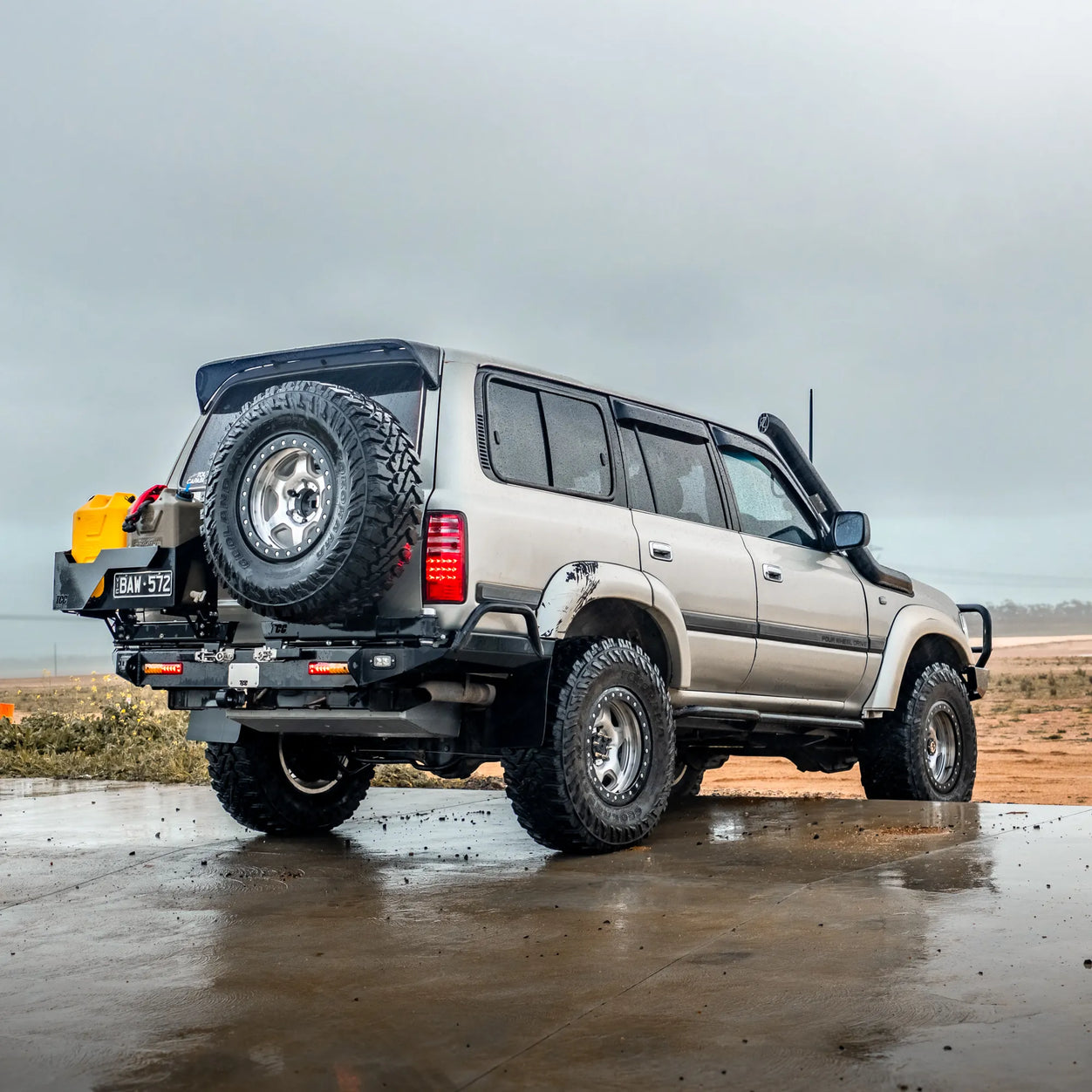Toyota Landcruiser 80 Series Rear Bar - The Cruiser Company – precision ...