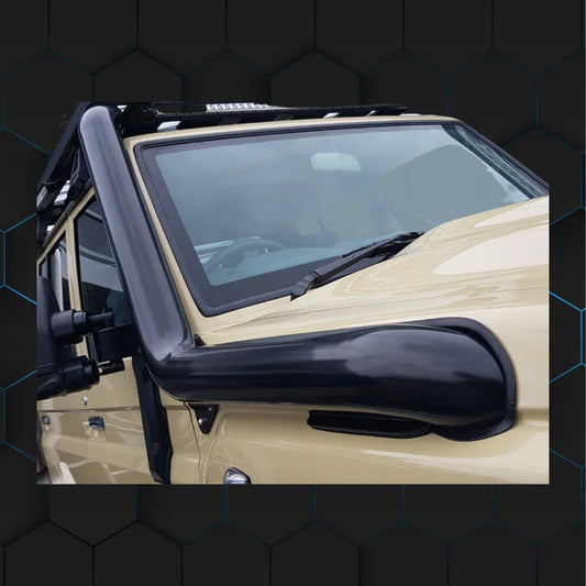 Moonlight Toyota Landcruiser VDJ70 Series - Pre Facelift 4" Cut In Stainless Steel Snorkel- Factory Replacement