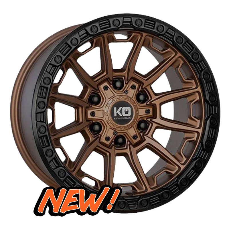 King Wheels Warrior Satin Bronze