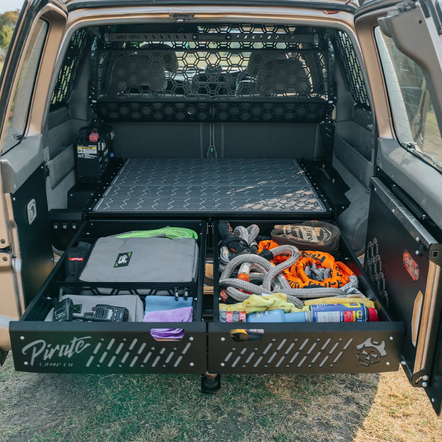 PIRATE CAMP CO - LOW PROFILE DRAWER SYSTEM - NISSAN PATROL GU