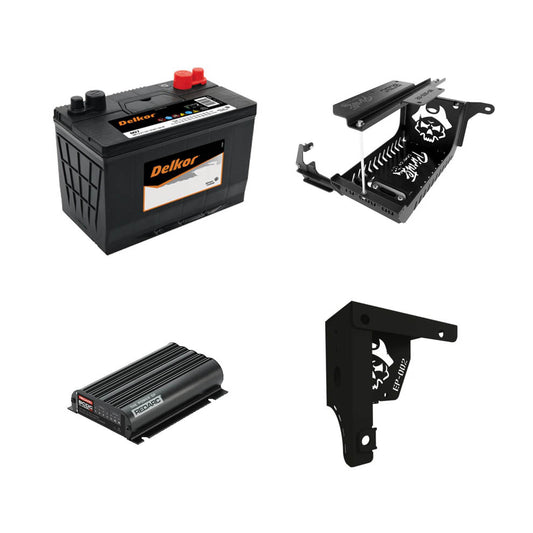 UNDER BONNET AUXILLARY BATTERY KIT - NEXT GEN RANGER/EVEREST - INSTALLED