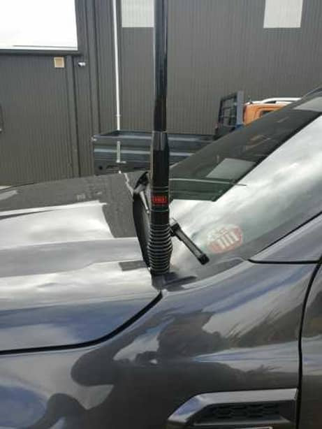Ford Ranger Raptor 2019+ Bonnet Aerial UHF Antenna Bracket