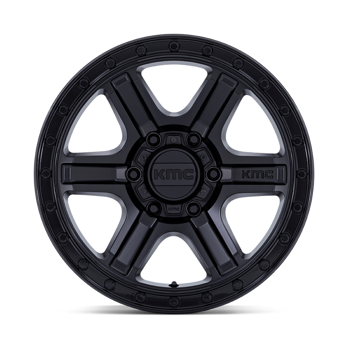 KMC OUTRUN - MATTE BLACK W/ GLOSS BLACK LIP