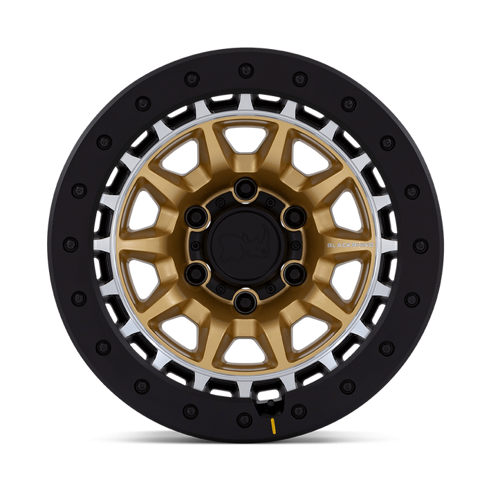 Black Rhino Tusk Matte Gold W/ Machined Ring